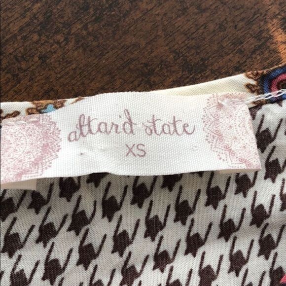 Gorgeous Altard State Print Dress XS - Picture 4 of 7